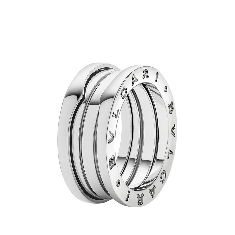 BVLGARI B-ZERO.1 3-Band Ring Size 10.5 18k Gold